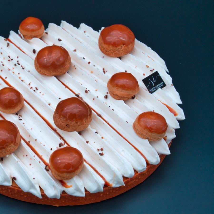 Photographie d’une création gourmande de Julien Lambert